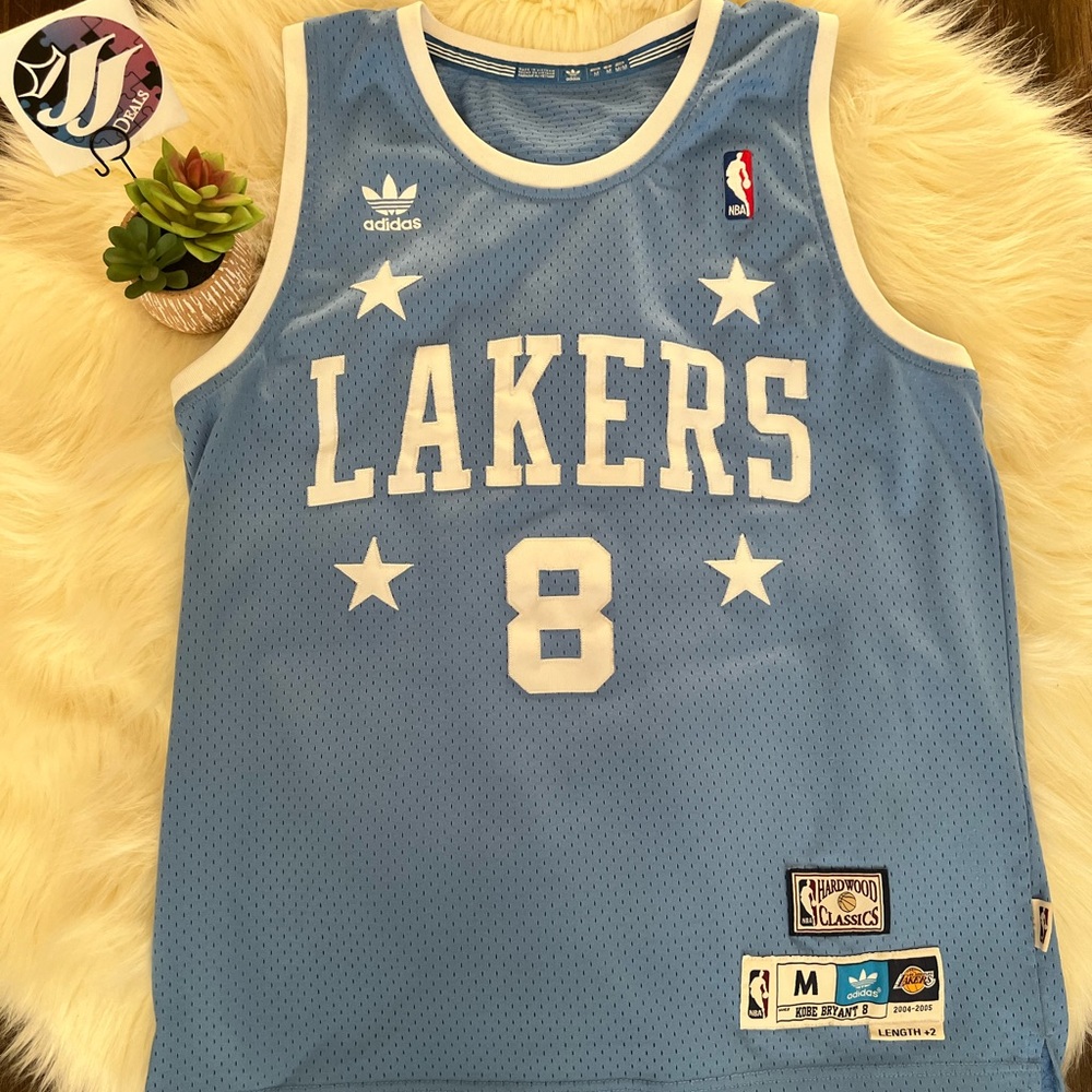 Lakers Kobe #8 Vintage Blue Jersey M Adult